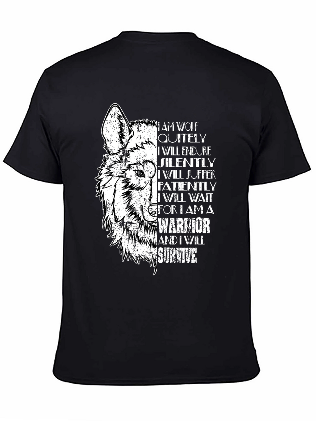 Wolf Warrior Graphic Tee