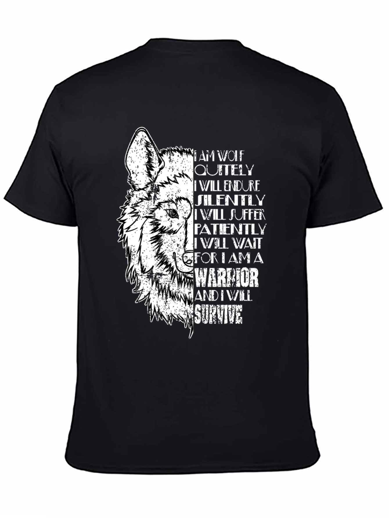 Wolf Warrior Graphic Tee