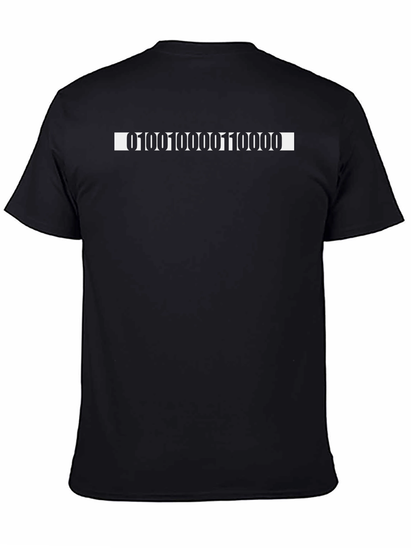 Binary Code Graphic T-Shirt