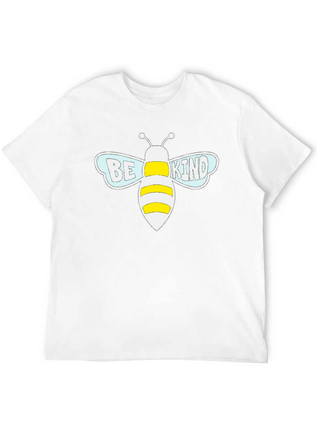 Be Kind Bee Graphic Black T-Shirt