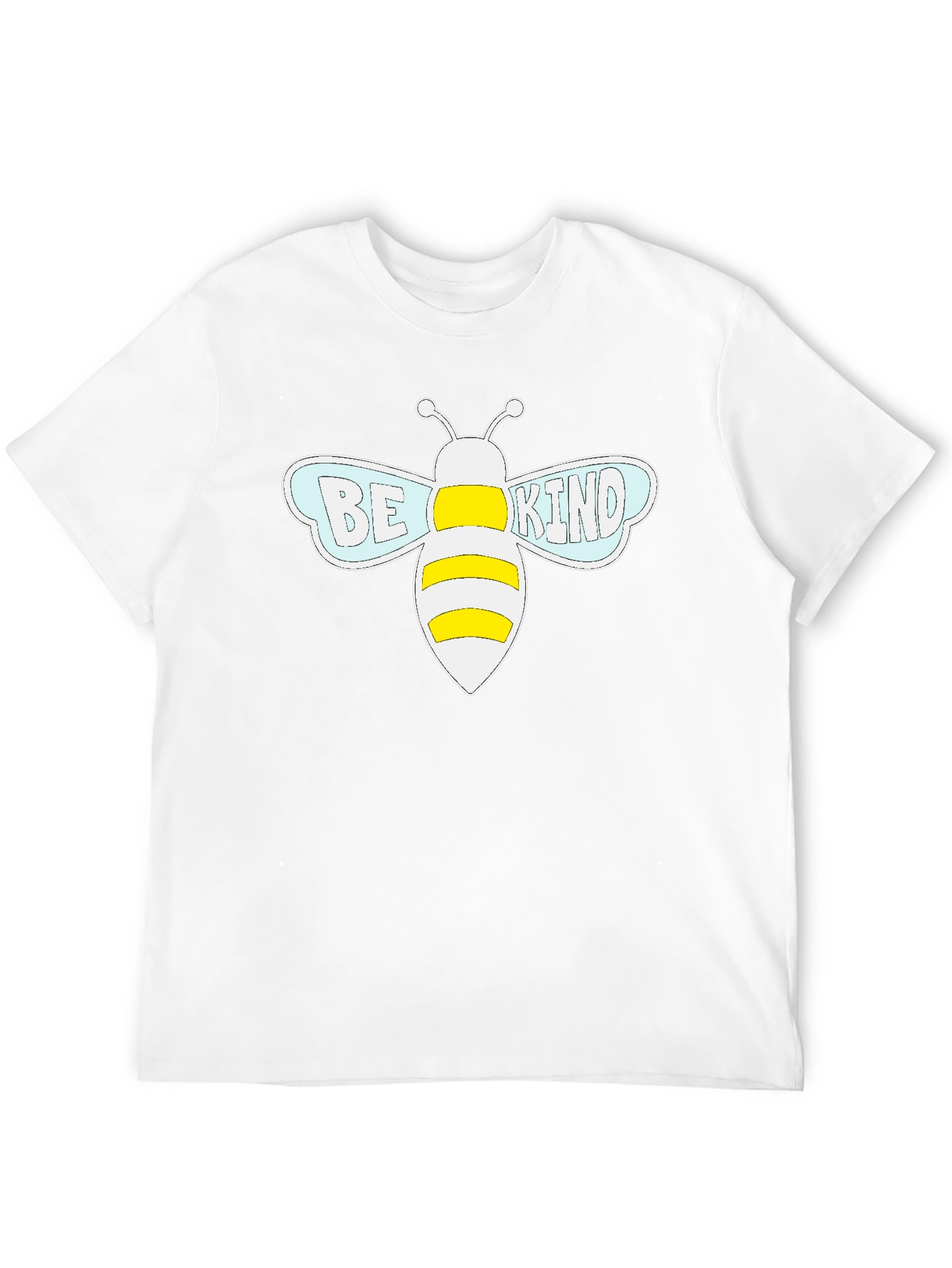 Be Kind Bee Graphic Black T-Shirt