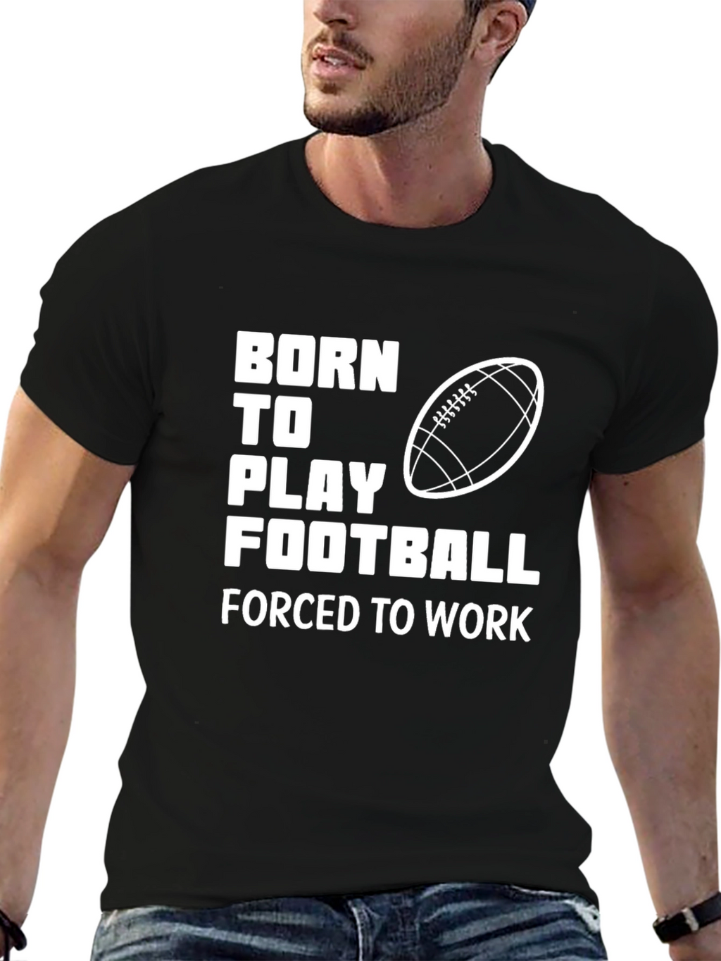 Born to Play Football T-Shirt