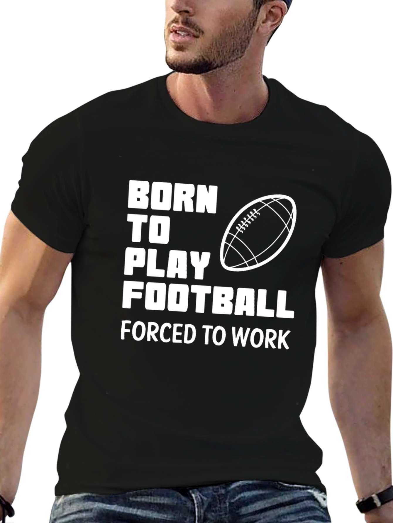 Born to Play Football T-Shirt
