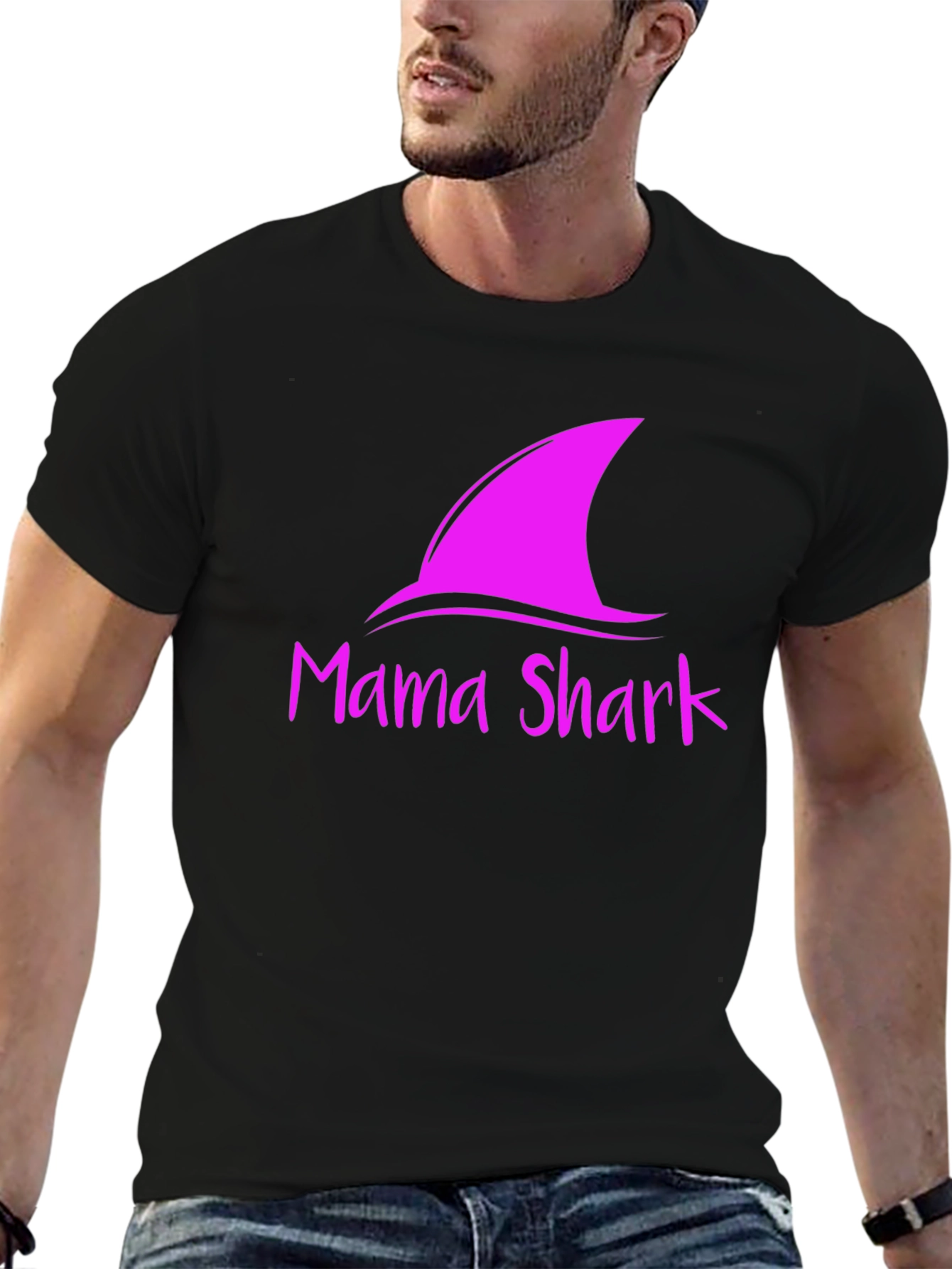 Mama Shark T-Shirt - Fun Graphic Tee