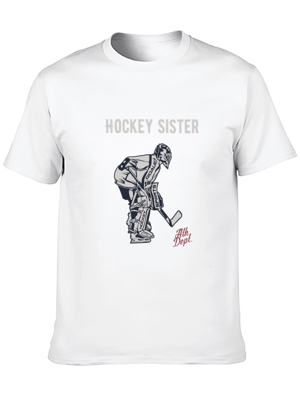 Hockey Sister Graphic Tee - Sports Apparel