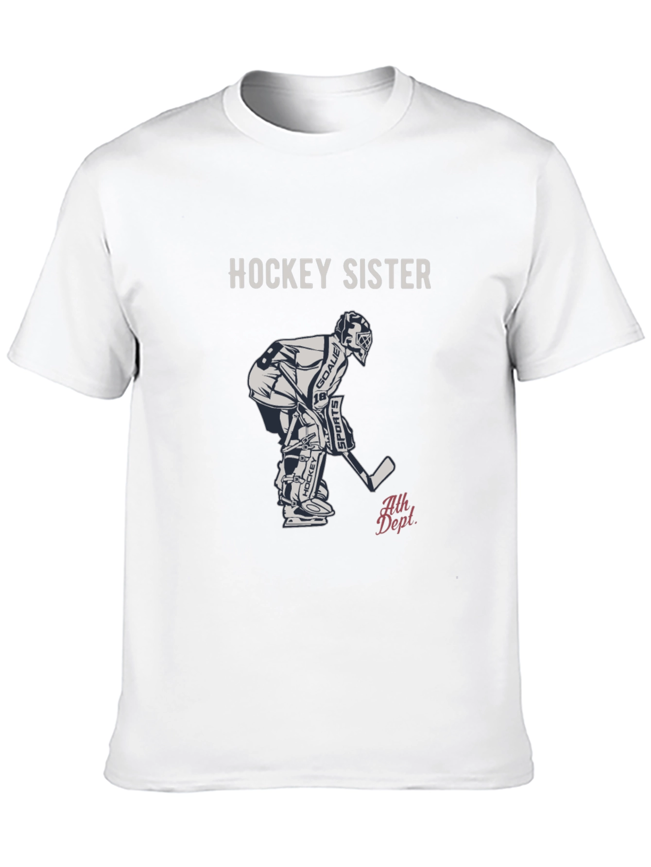 Hockey Sister Graphic Tee - Sports Apparel