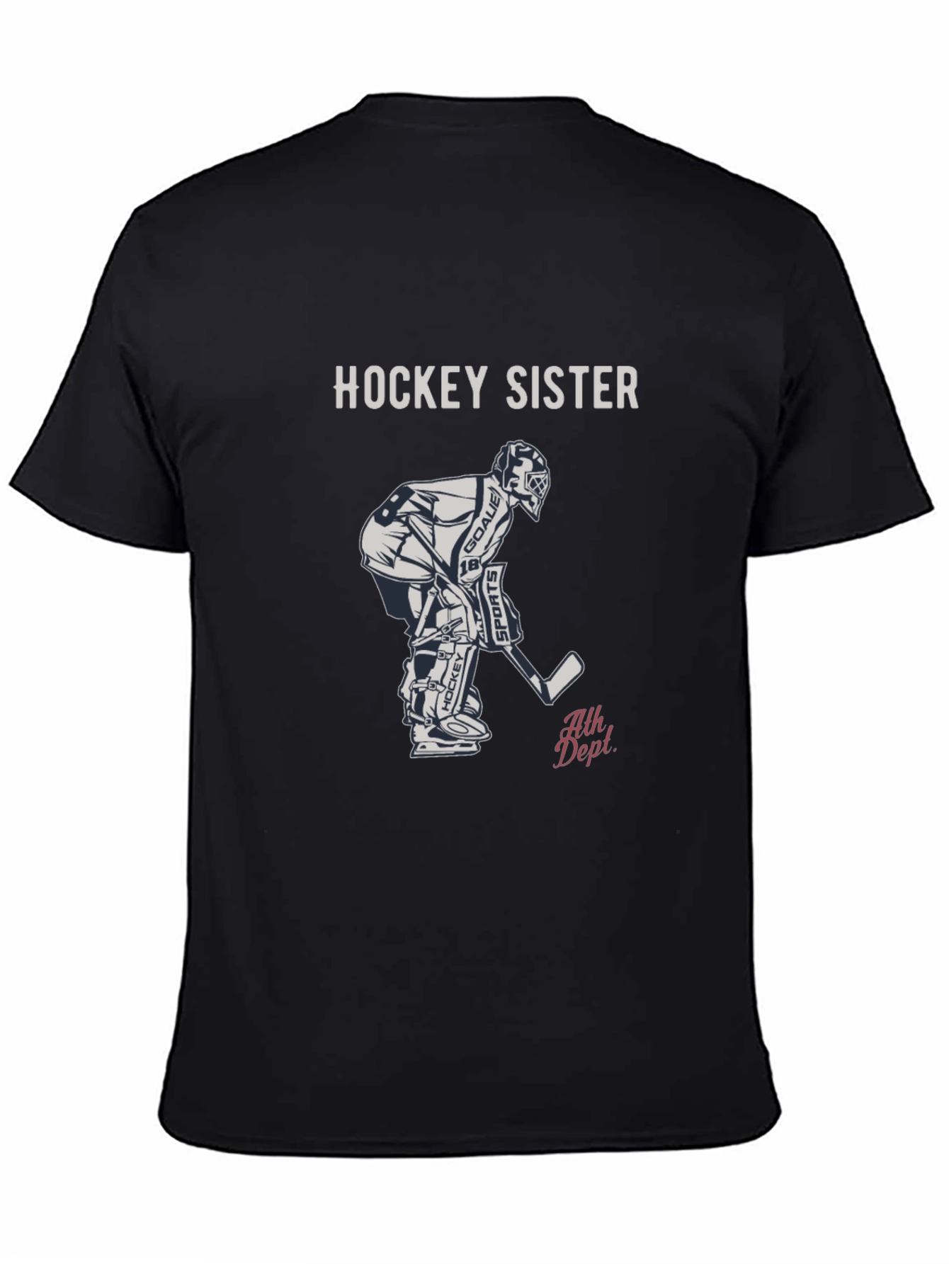 Hockey Sister Graphic Tee - Sports Apparel