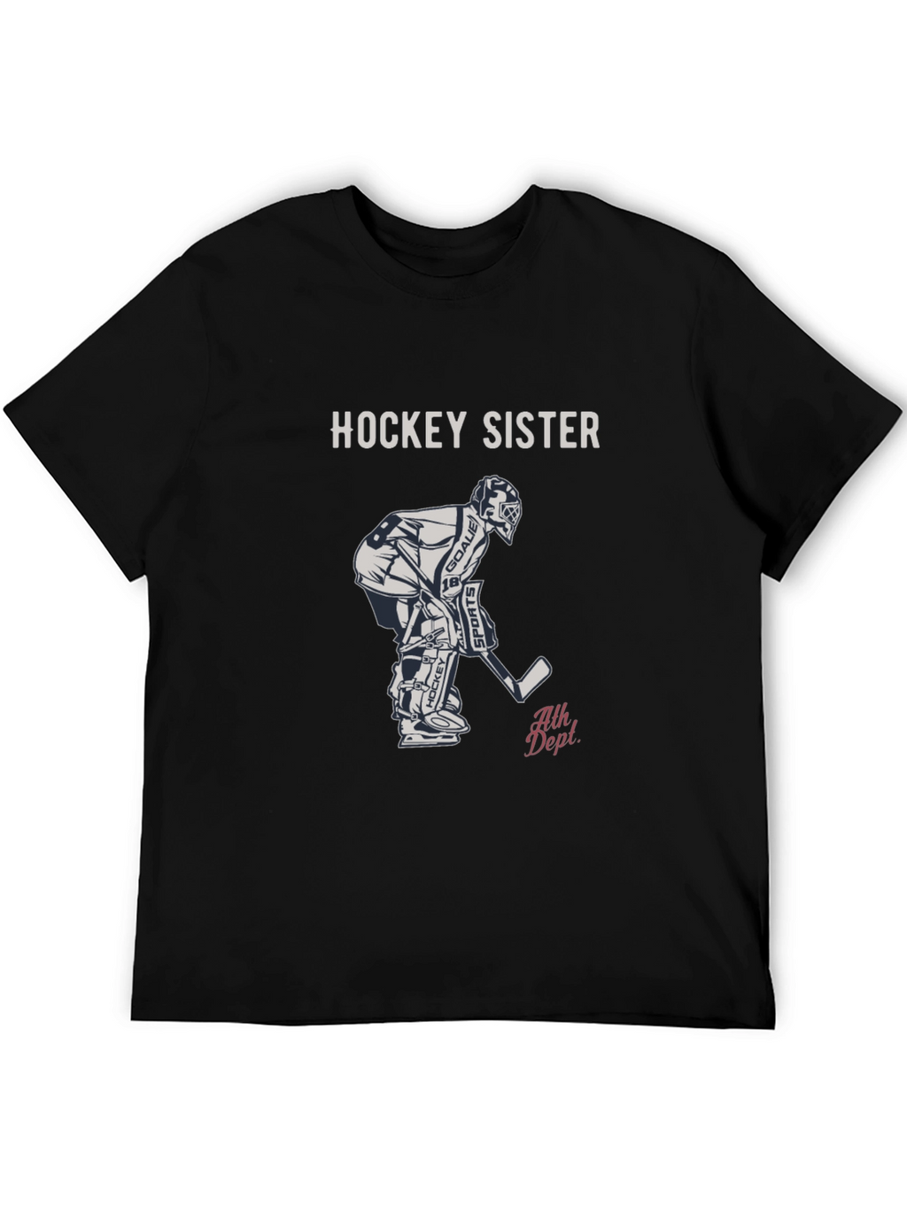 Hockey Sister Graphic Tee - Sports Apparel