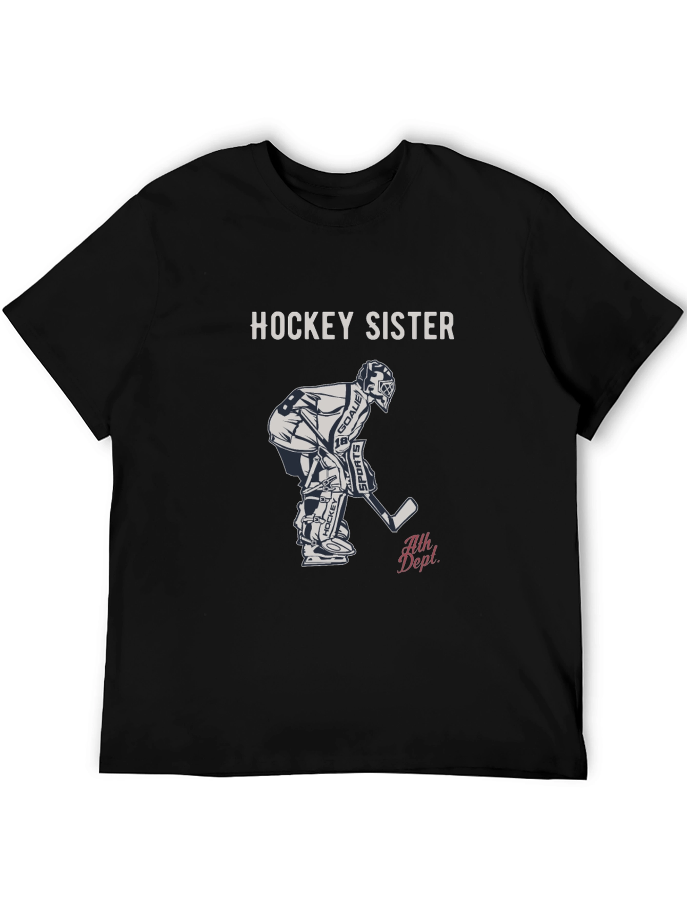 Hockey Sister Graphic Tee - Sports Apparel