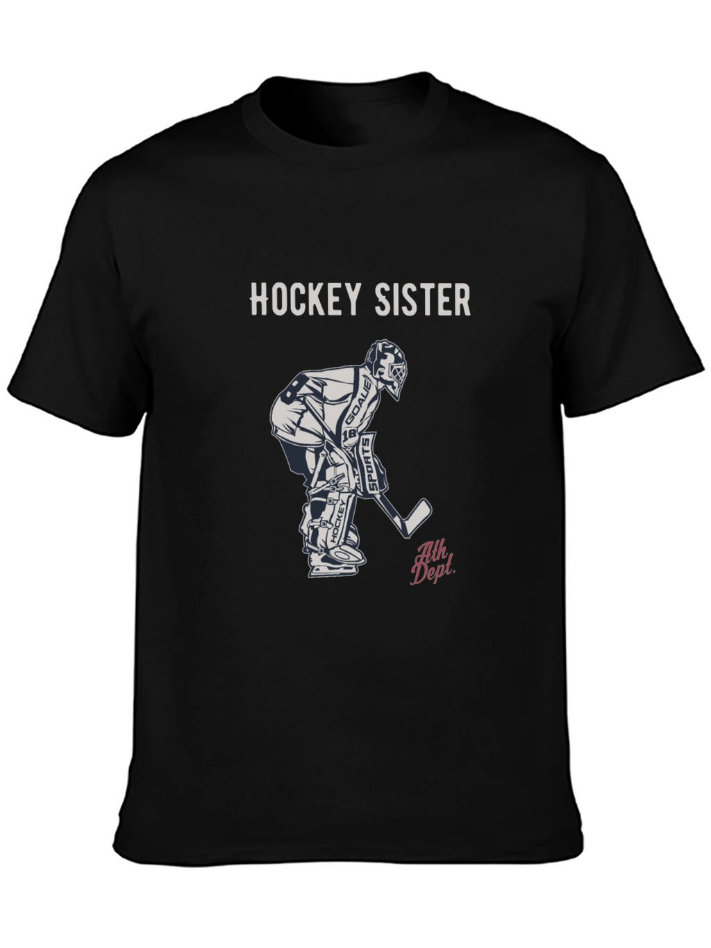 Hockey Sister Graphic Tee - Sports Apparel