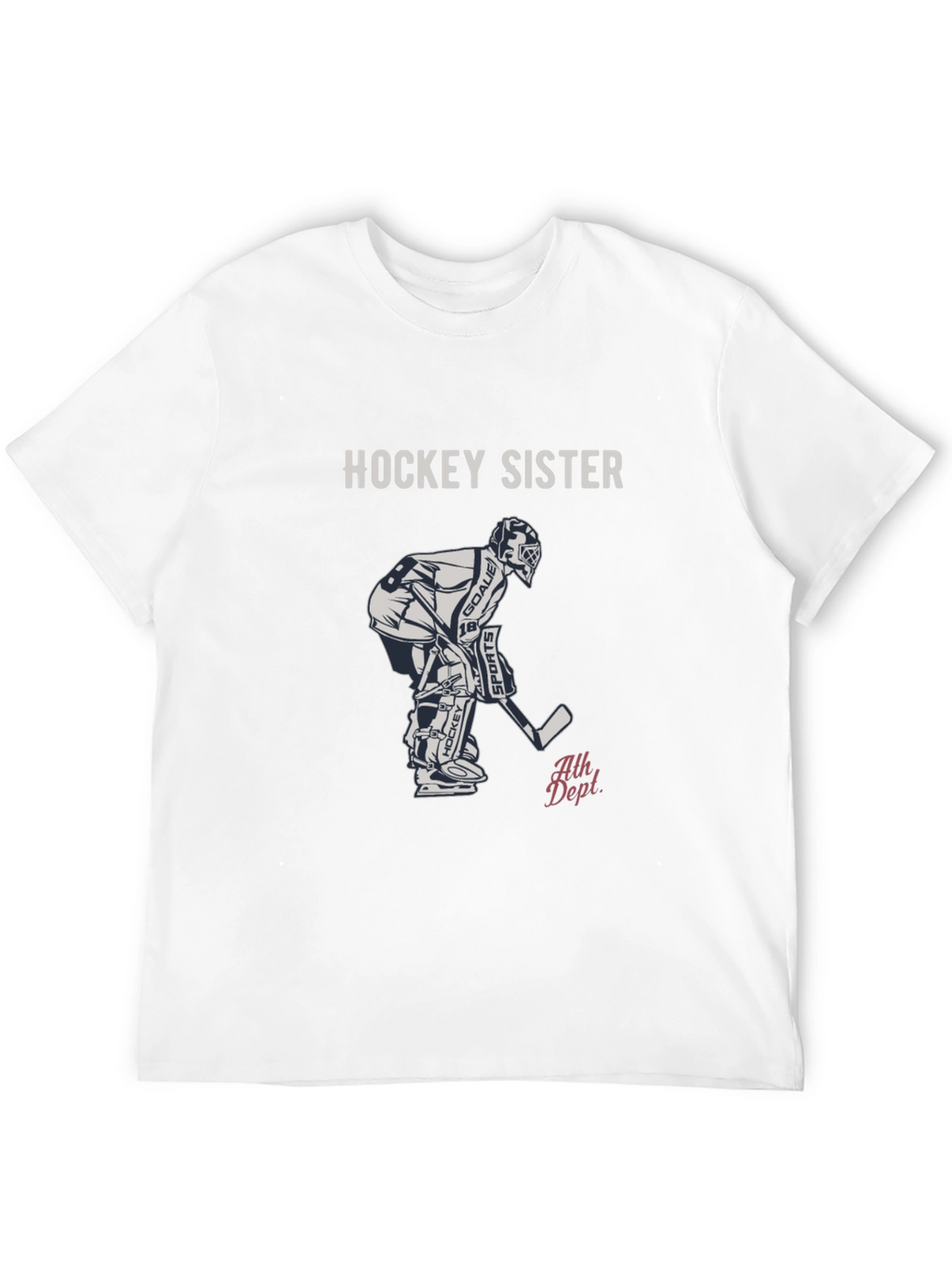 Hockey Sister Graphic Tee - Sports Apparel