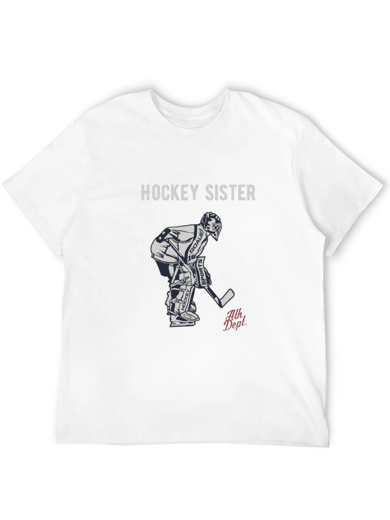 Hockey Sister Graphic Tee - Sports Apparel