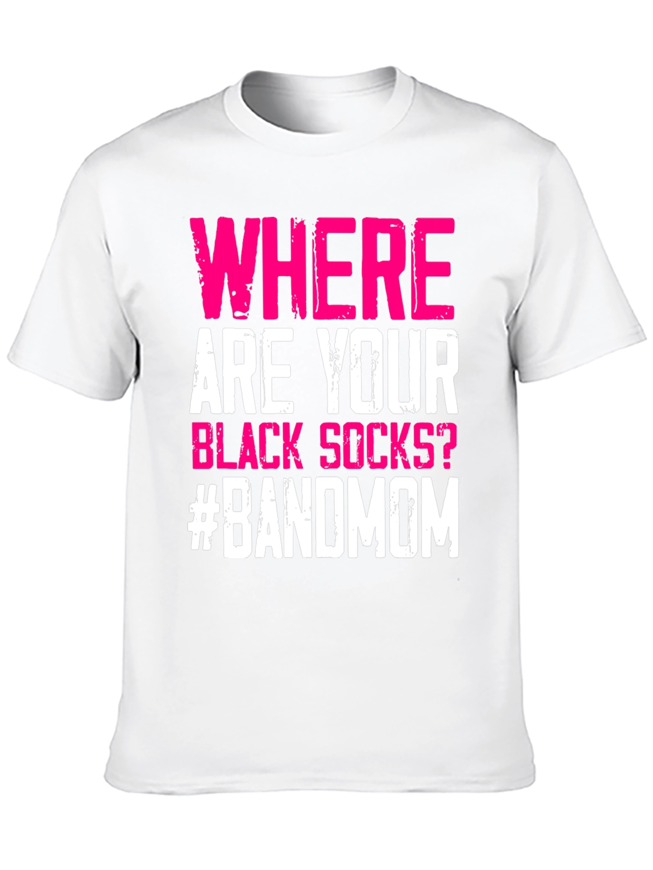 Funny Band Mom Graphic Tee