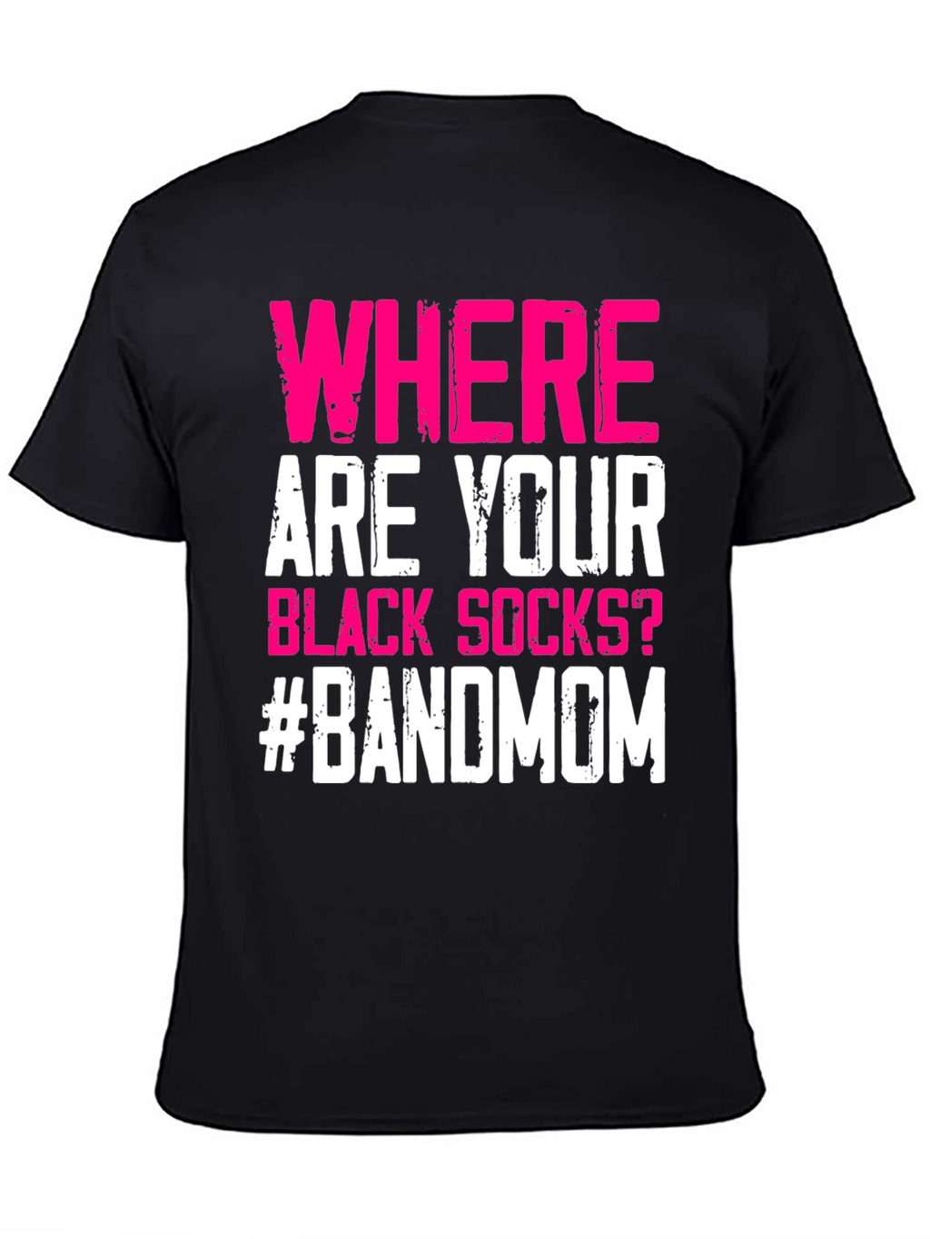 Funny Band Mom Graphic Tee