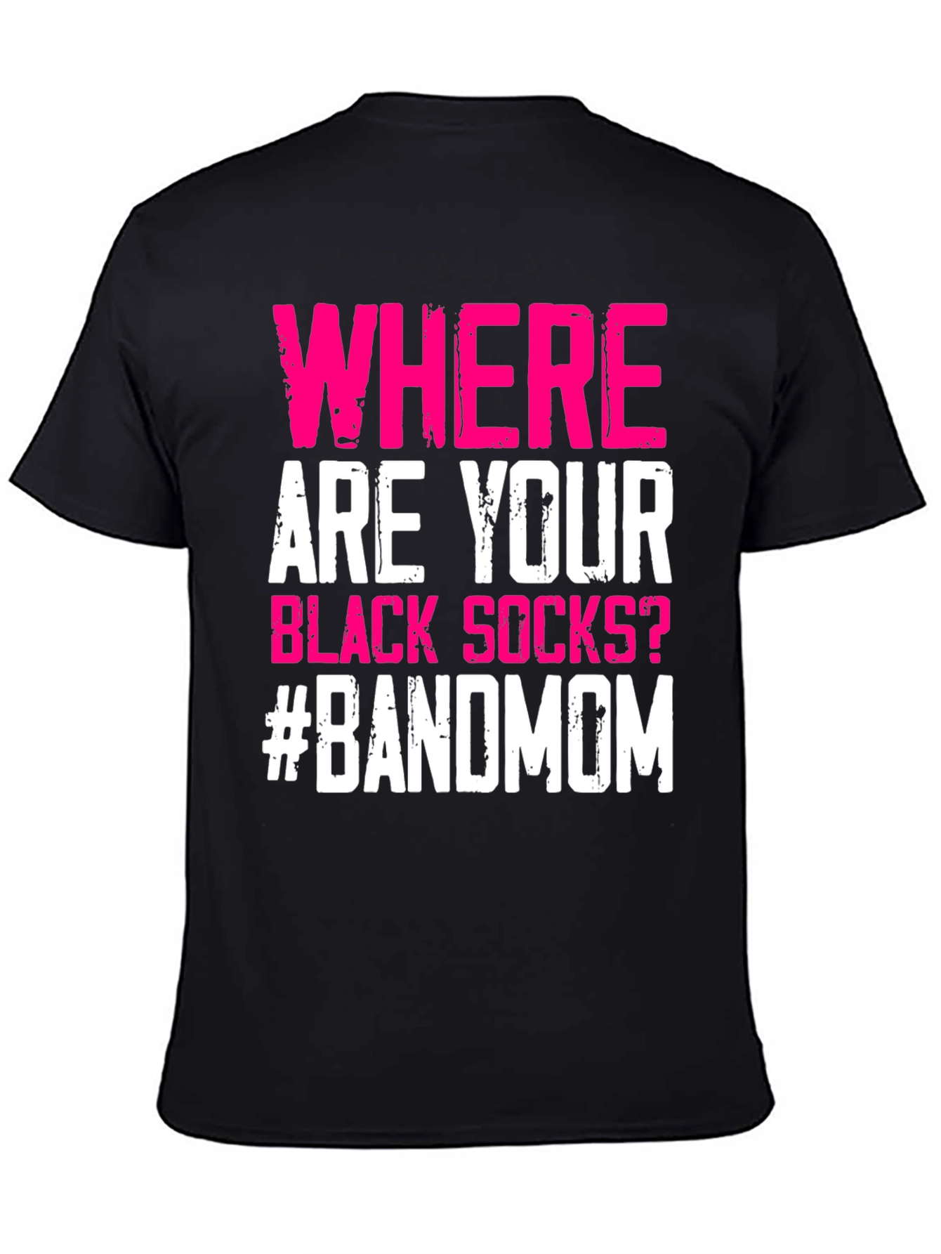 Funny Band Mom Graphic Tee