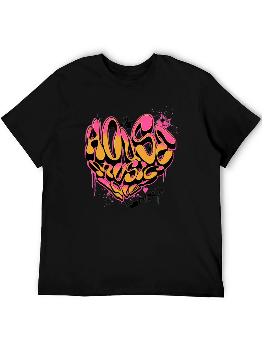 House Music Disco Graphic Tee