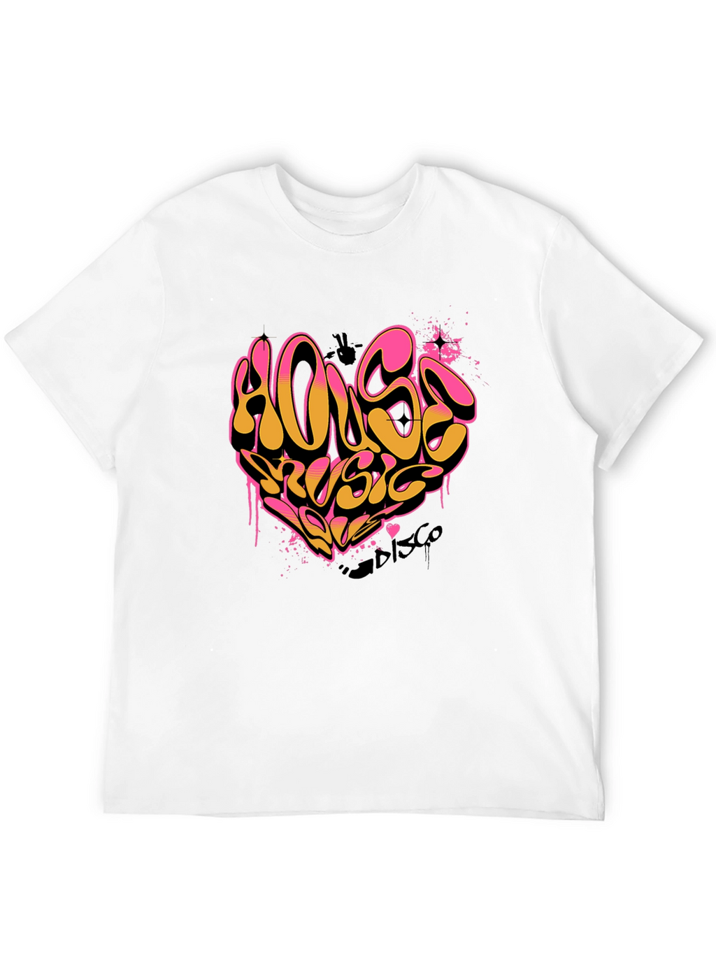 House Music Disco Graphic Tee