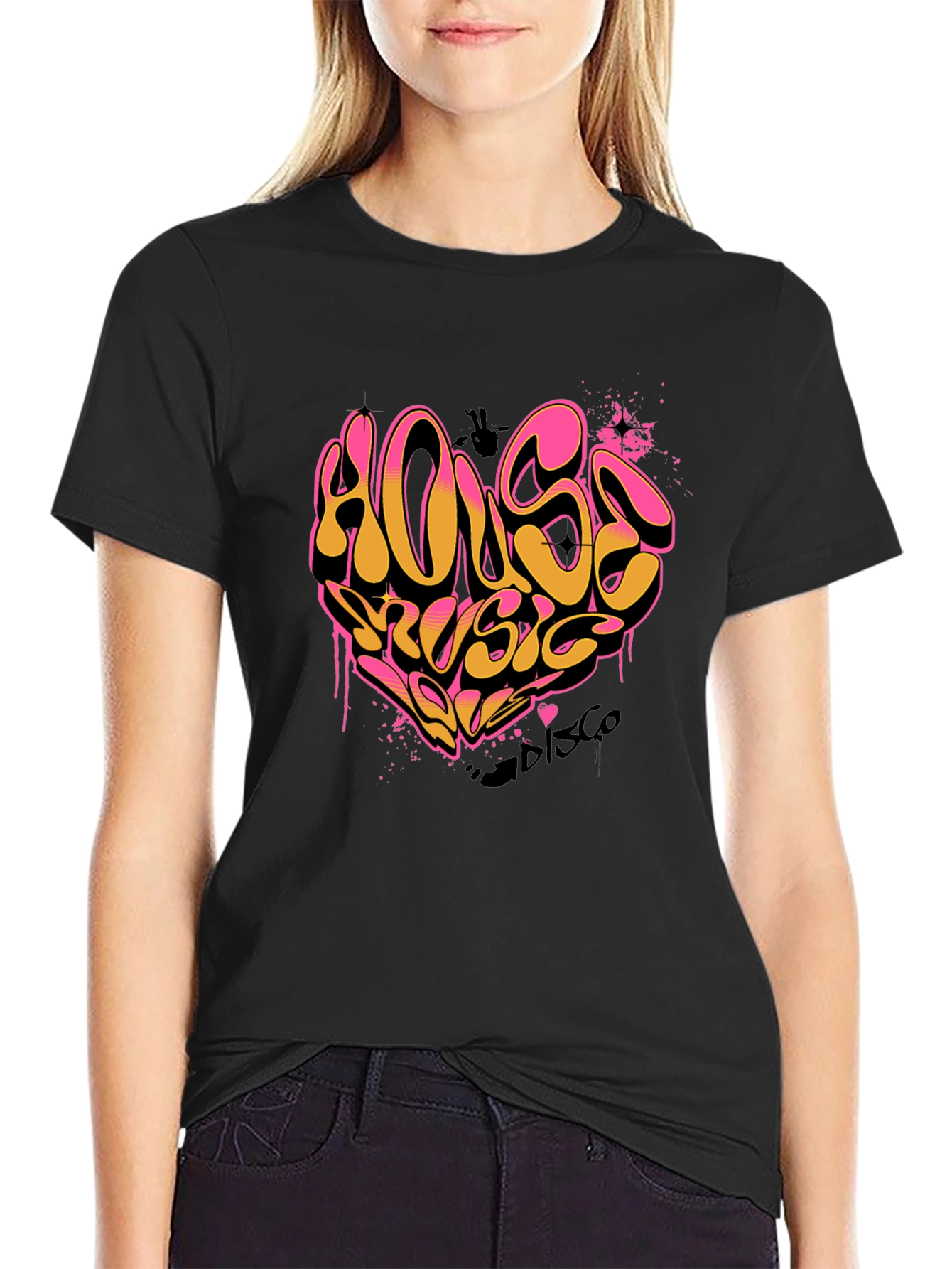 House Music Disco Graphic Tee