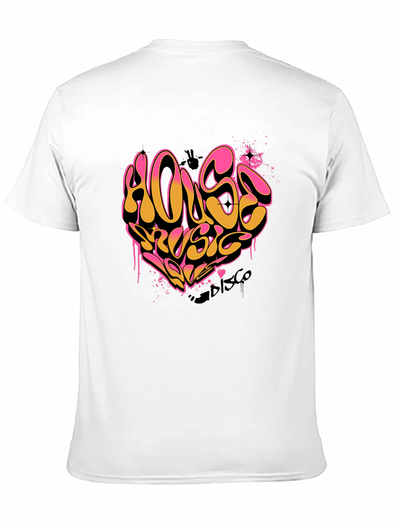 House Music Disco Graphic Tee