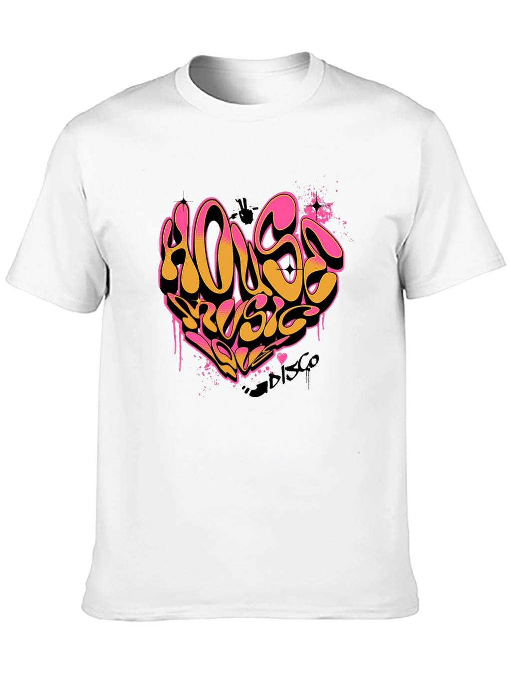 House Music Disco Graphic Tee