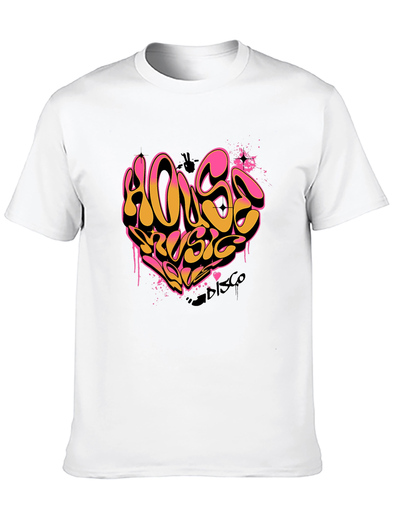 House Music Disco Graphic Tee