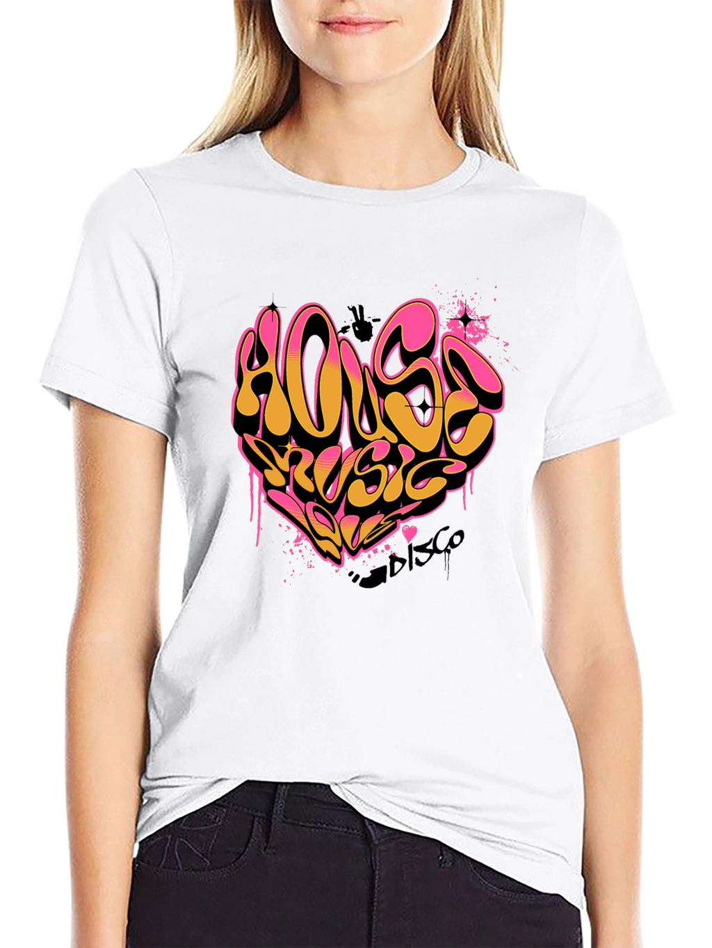 House Music Disco Graphic Tee