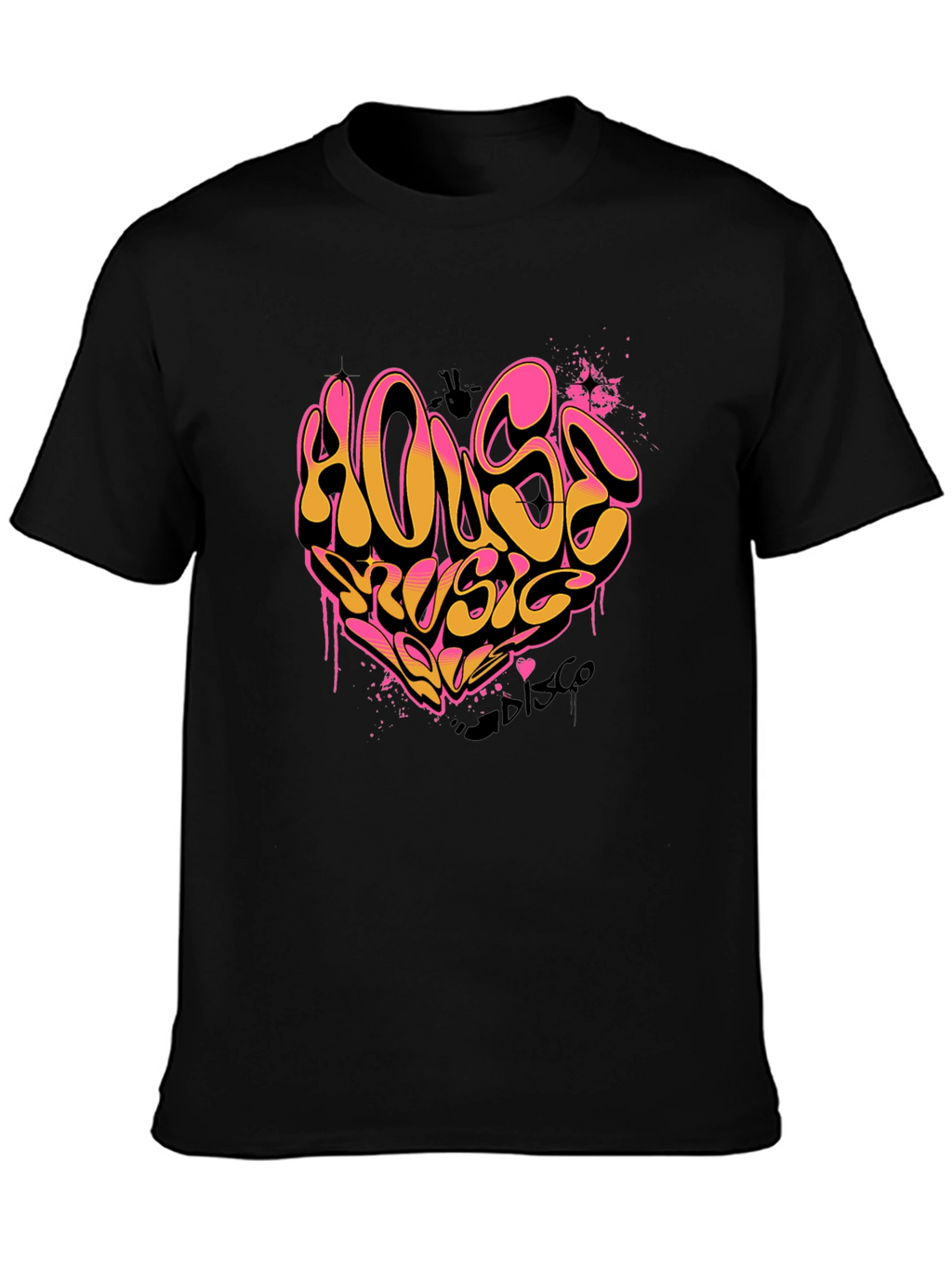 House Music Disco Graphic Tee
