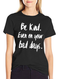 Be Kind Graphic Tee - Inspiring Message