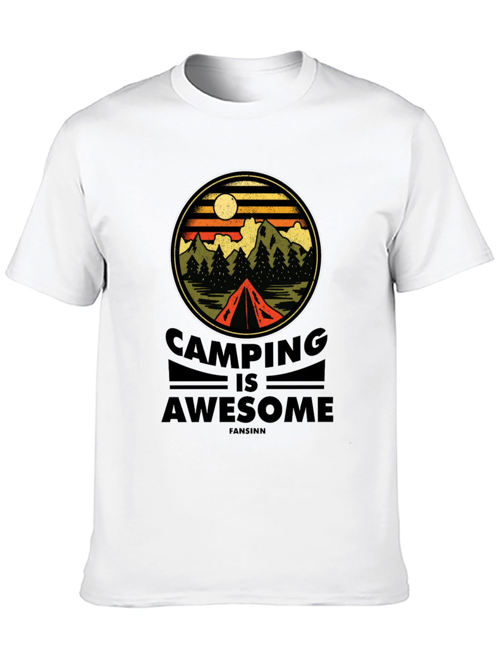 Camping is Awesome T-Shirt