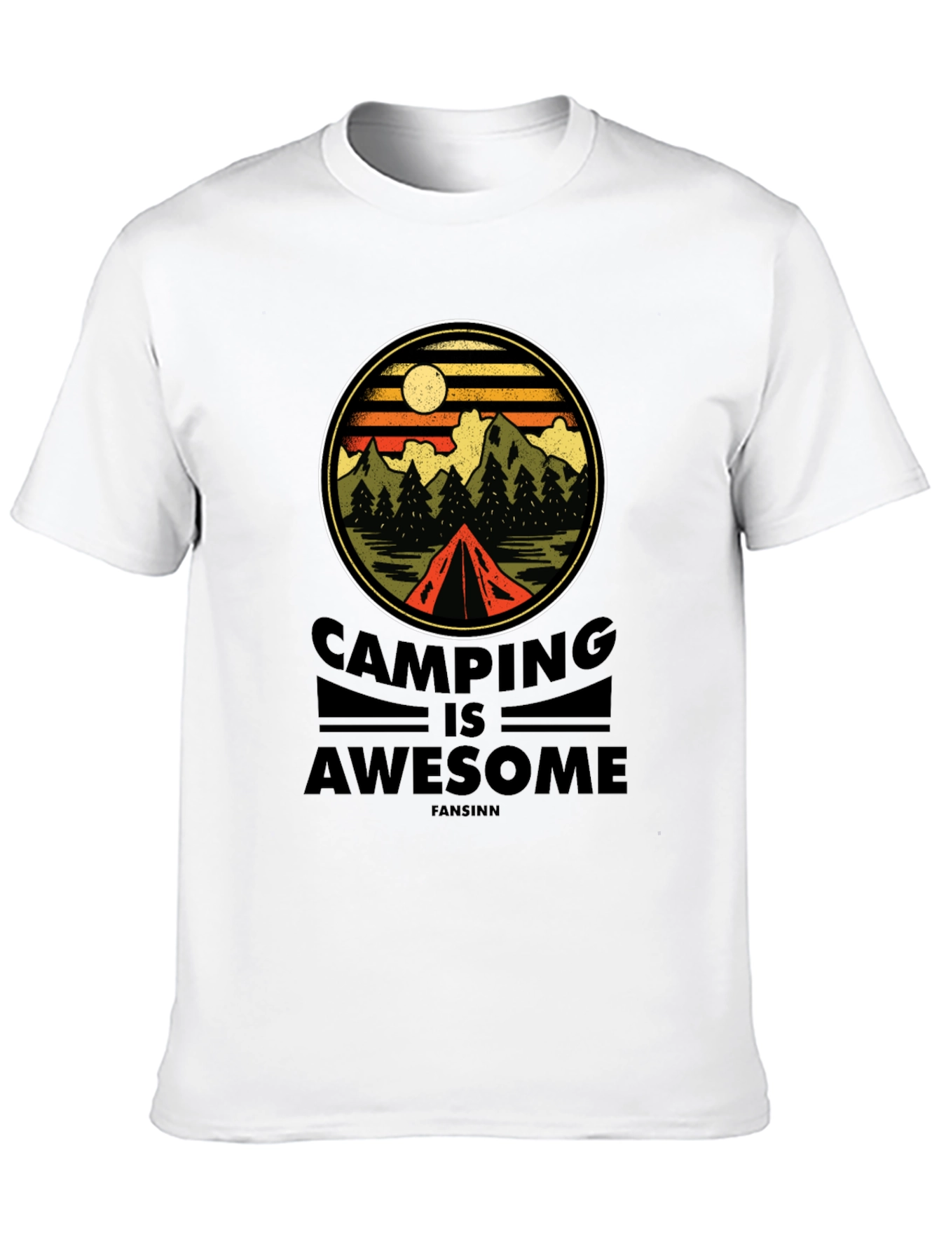 Camping is Awesome T-Shirt