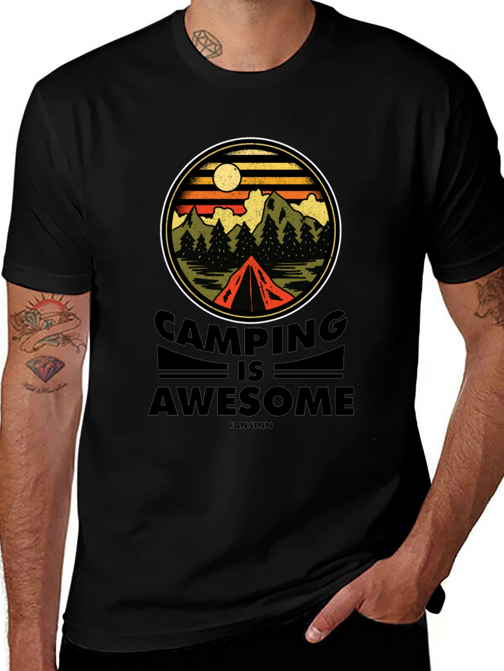 Camping is Awesome T-Shirt