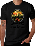 Camping is Awesome T-Shirt