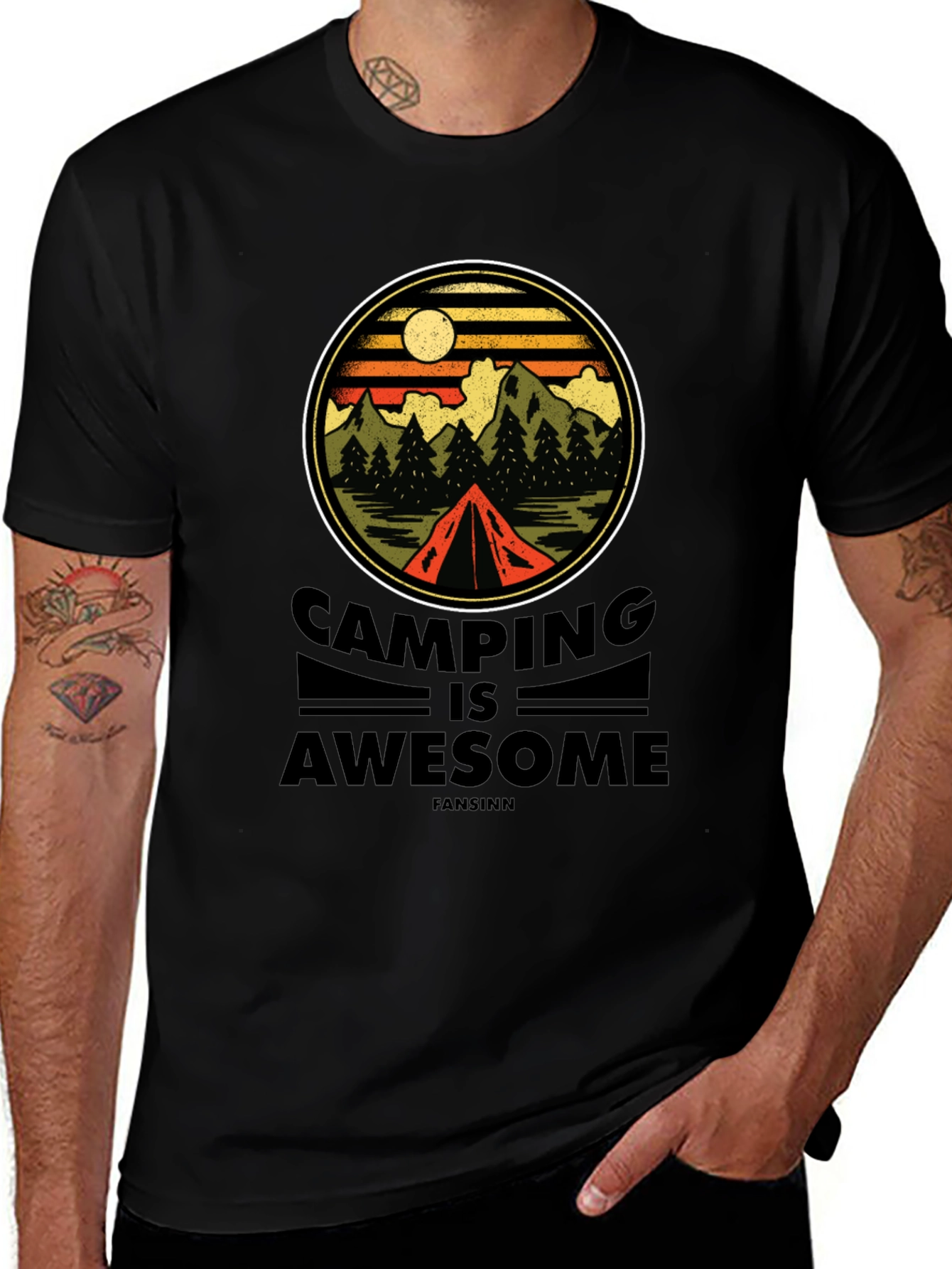 Camping is Awesome T-Shirt