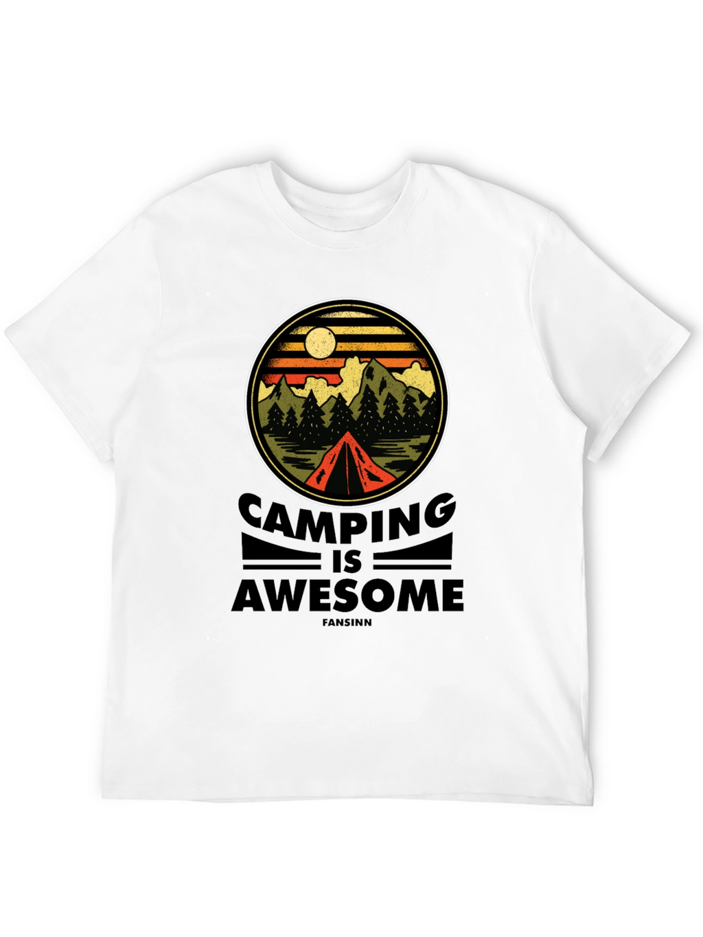 Camping is Awesome T-Shirt