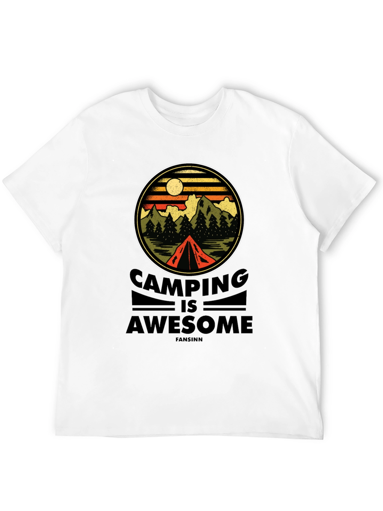 Camping is Awesome T-Shirt