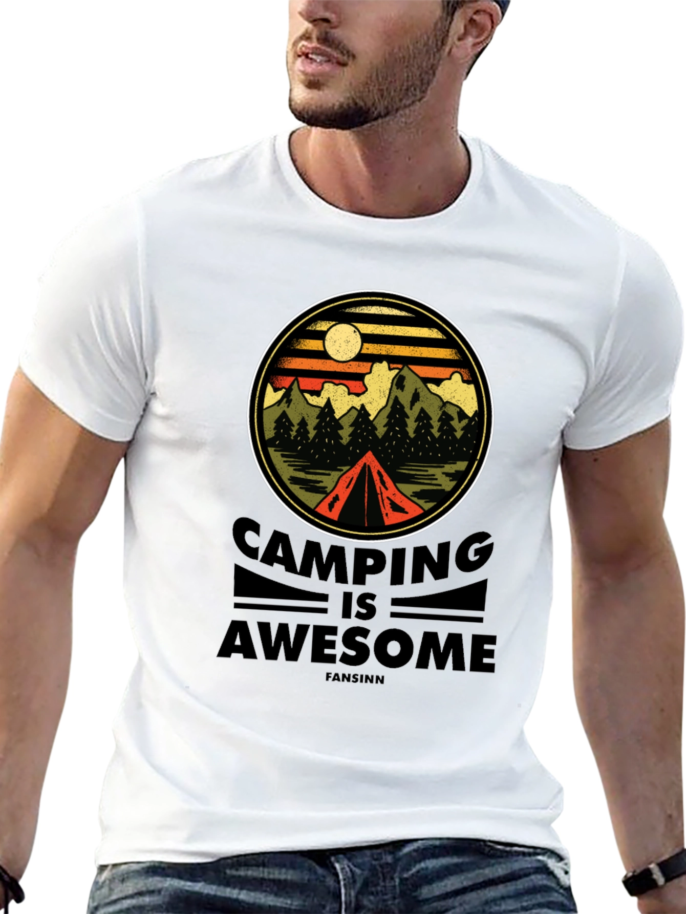 Camping is Awesome T-Shirt