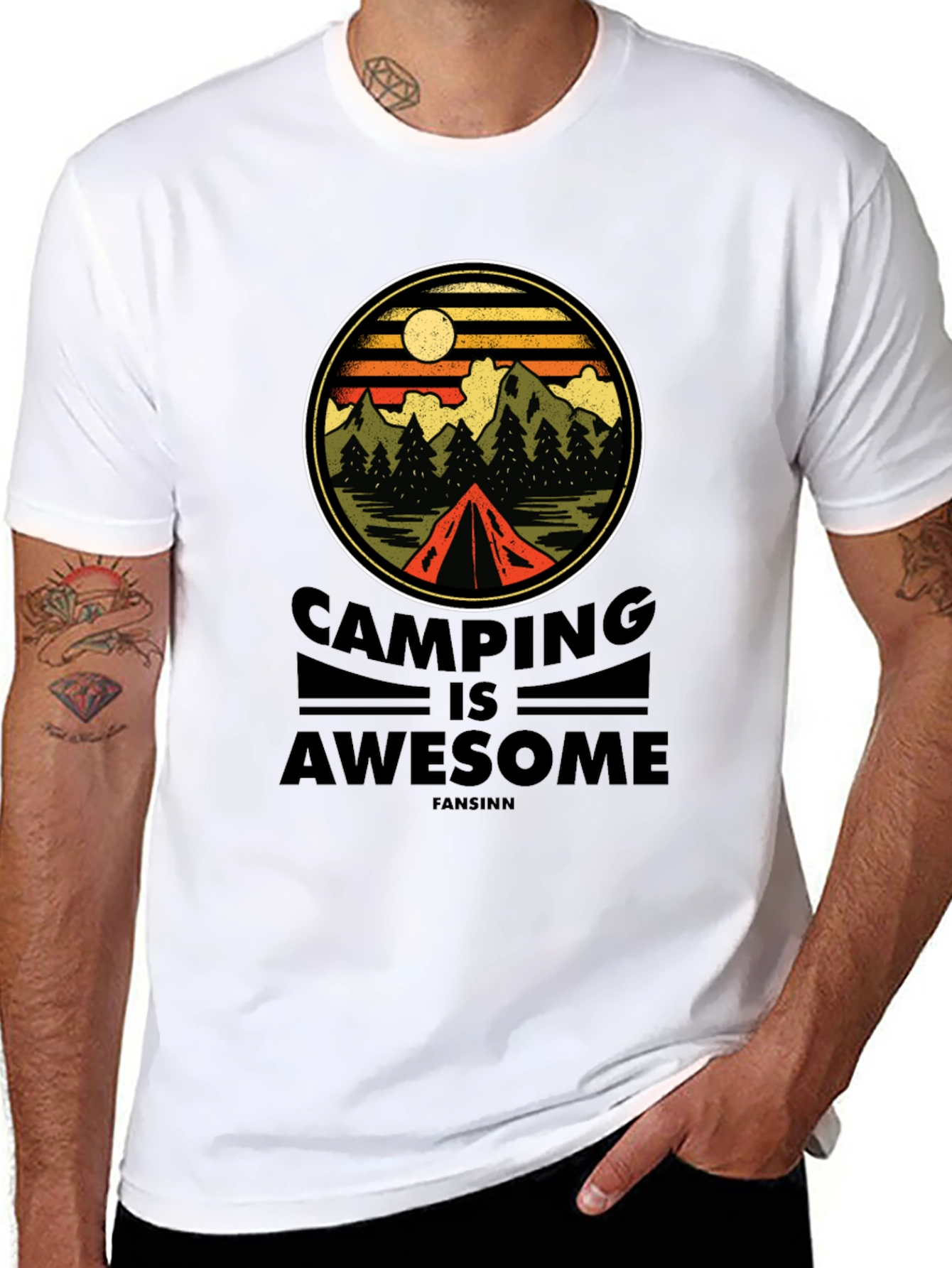Camping is Awesome T-Shirt