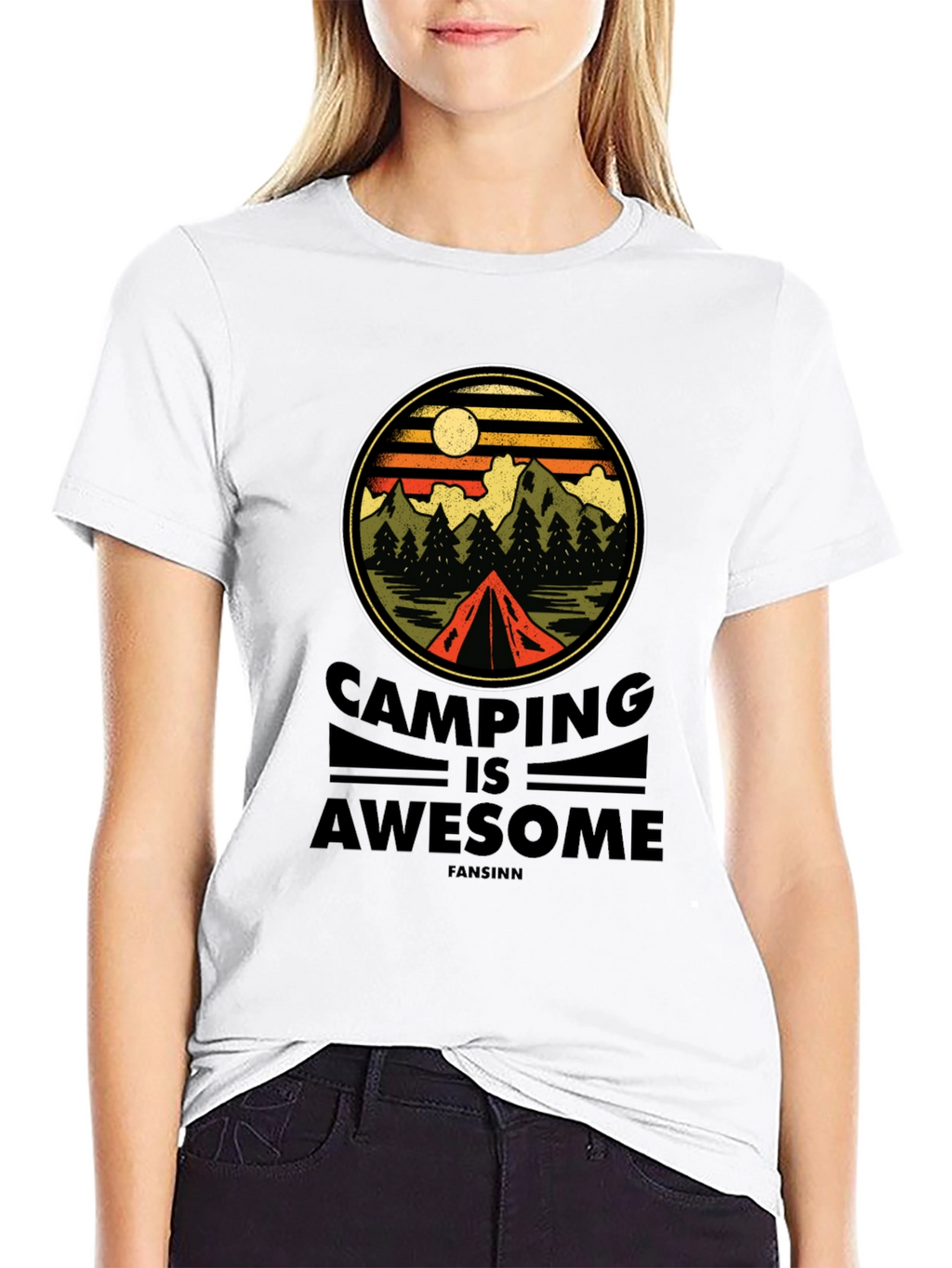 Camping is Awesome T-Shirt