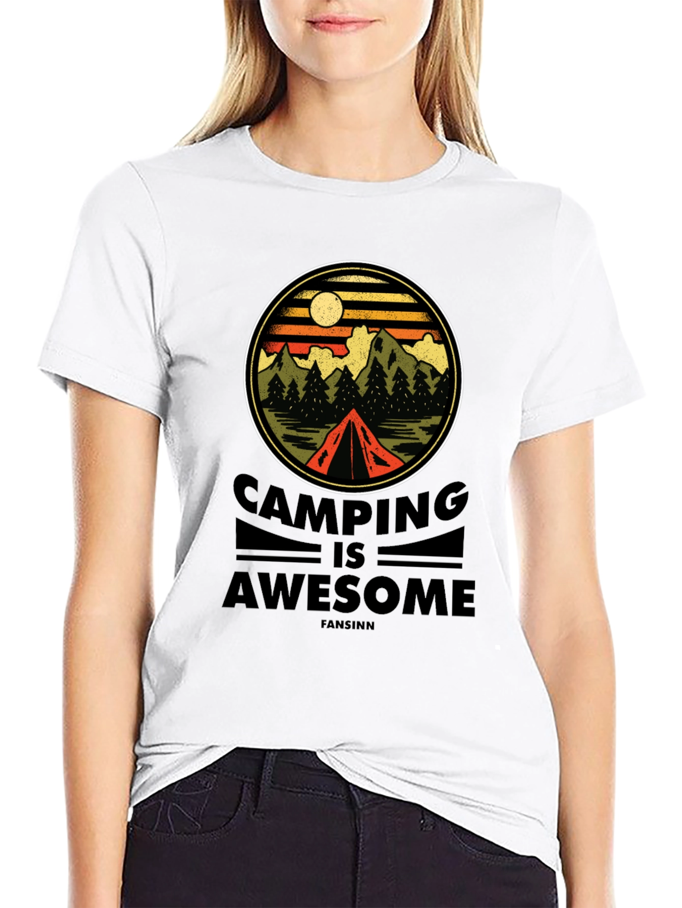 Camping is Awesome T-Shirt