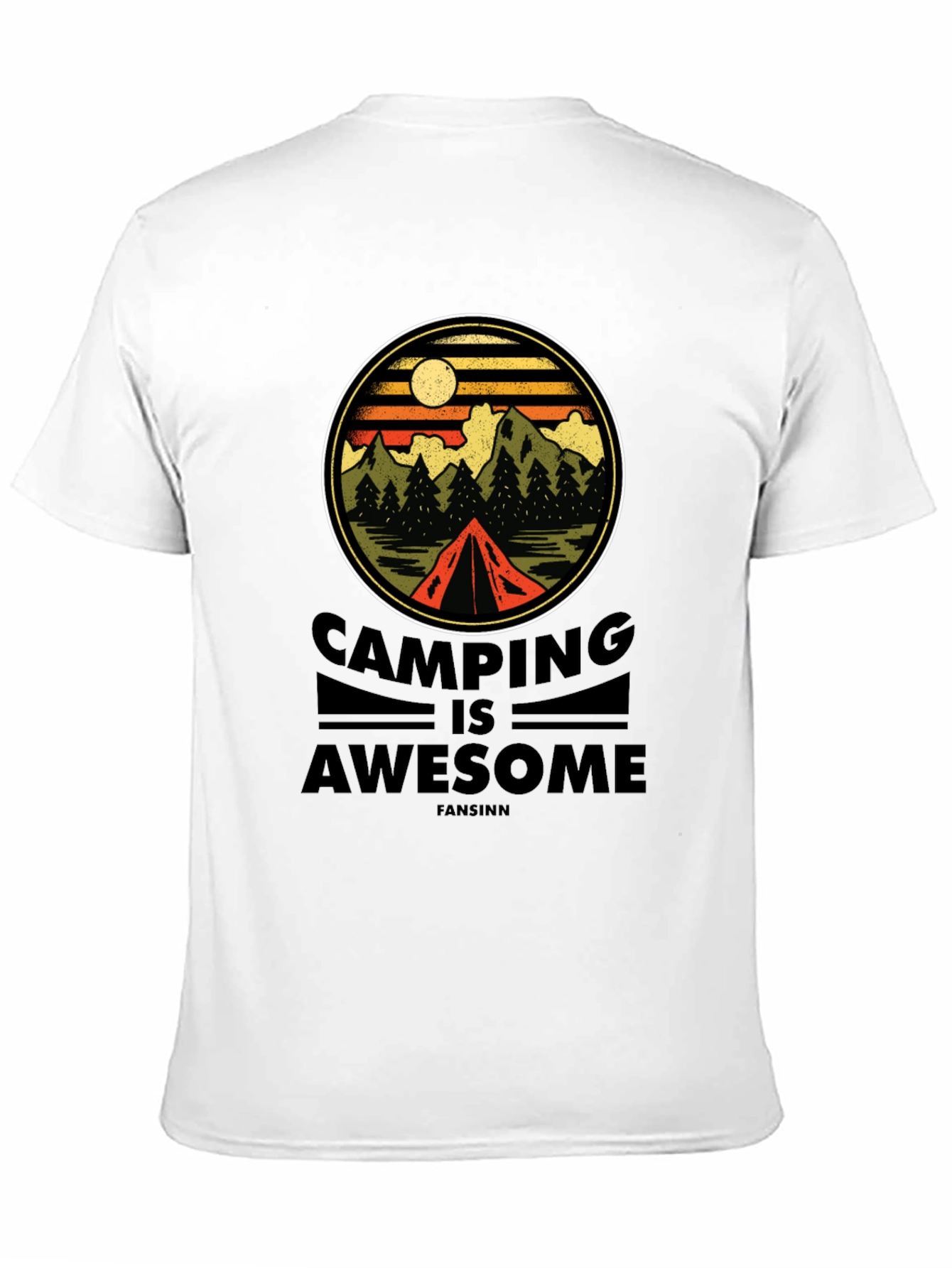 Camping is Awesome T-Shirt