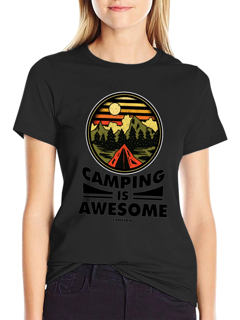 Camping is Awesome T-Shirt