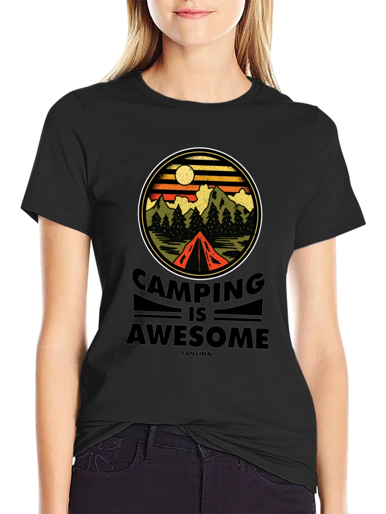 Camping is Awesome T-Shirt