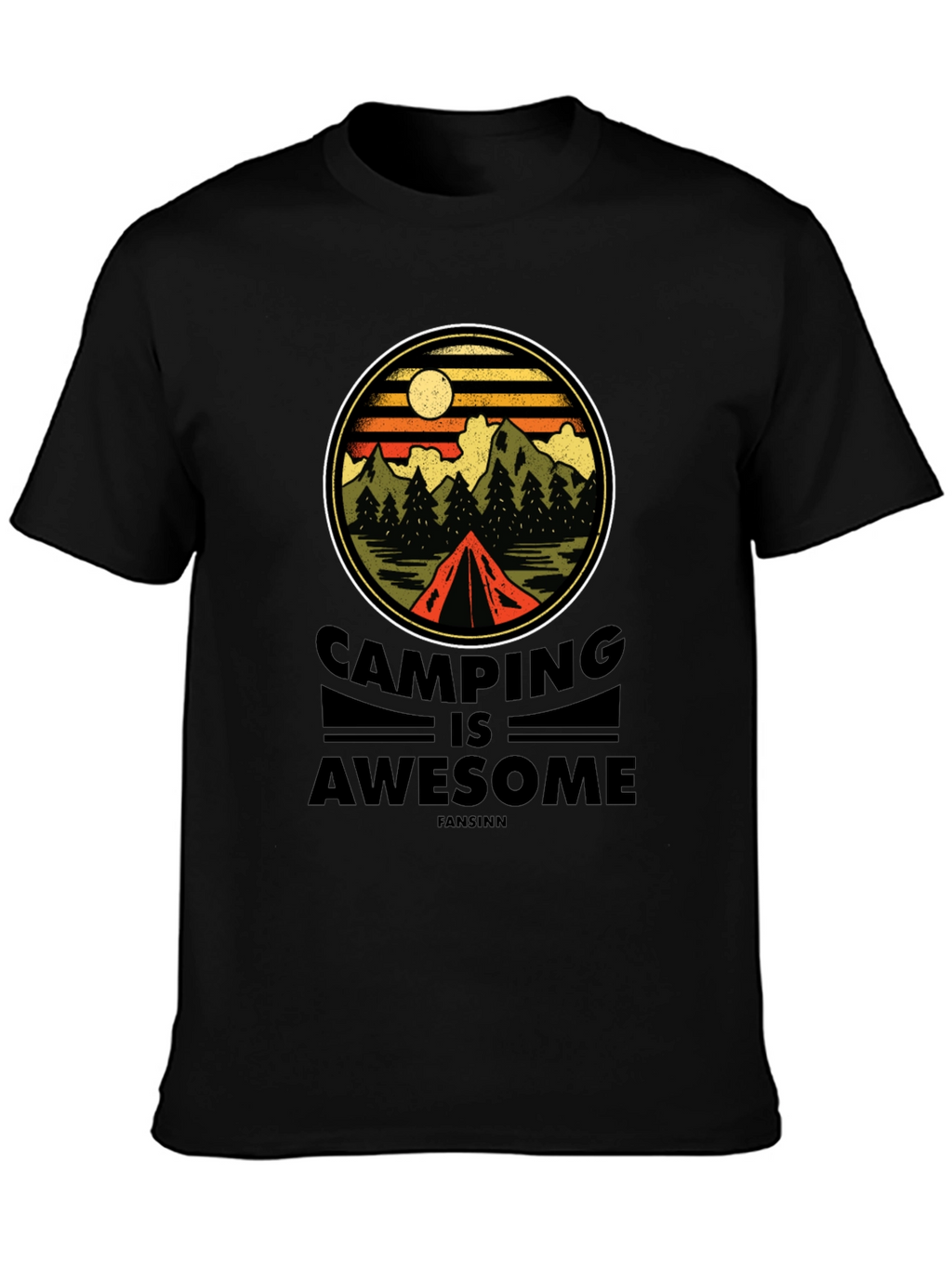 Camping is Awesome T-Shirt
