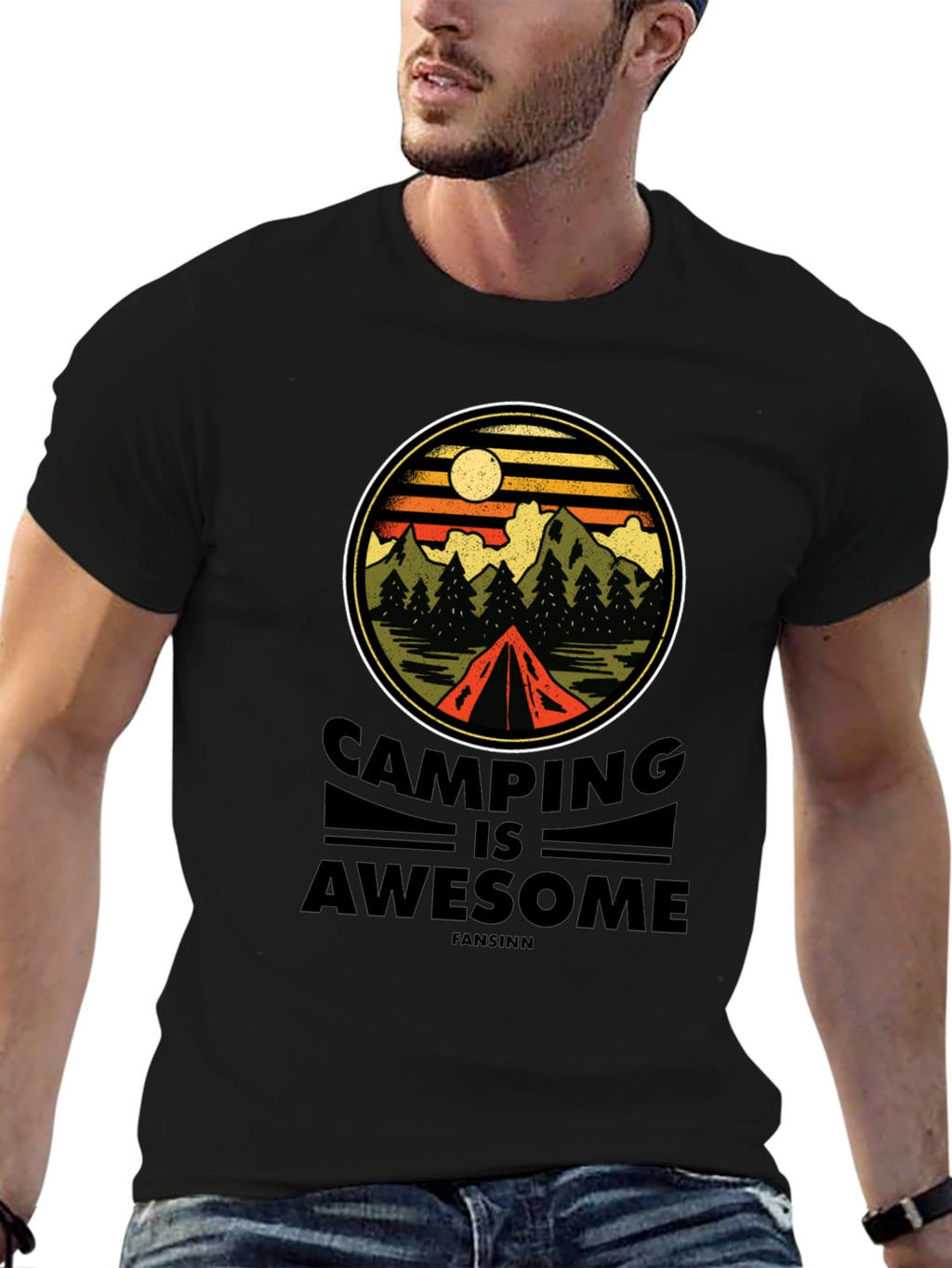 Camping is Awesome T-Shirt