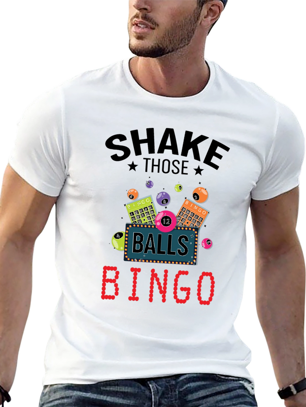 Shake Those Balls Bingo T-Shirt
