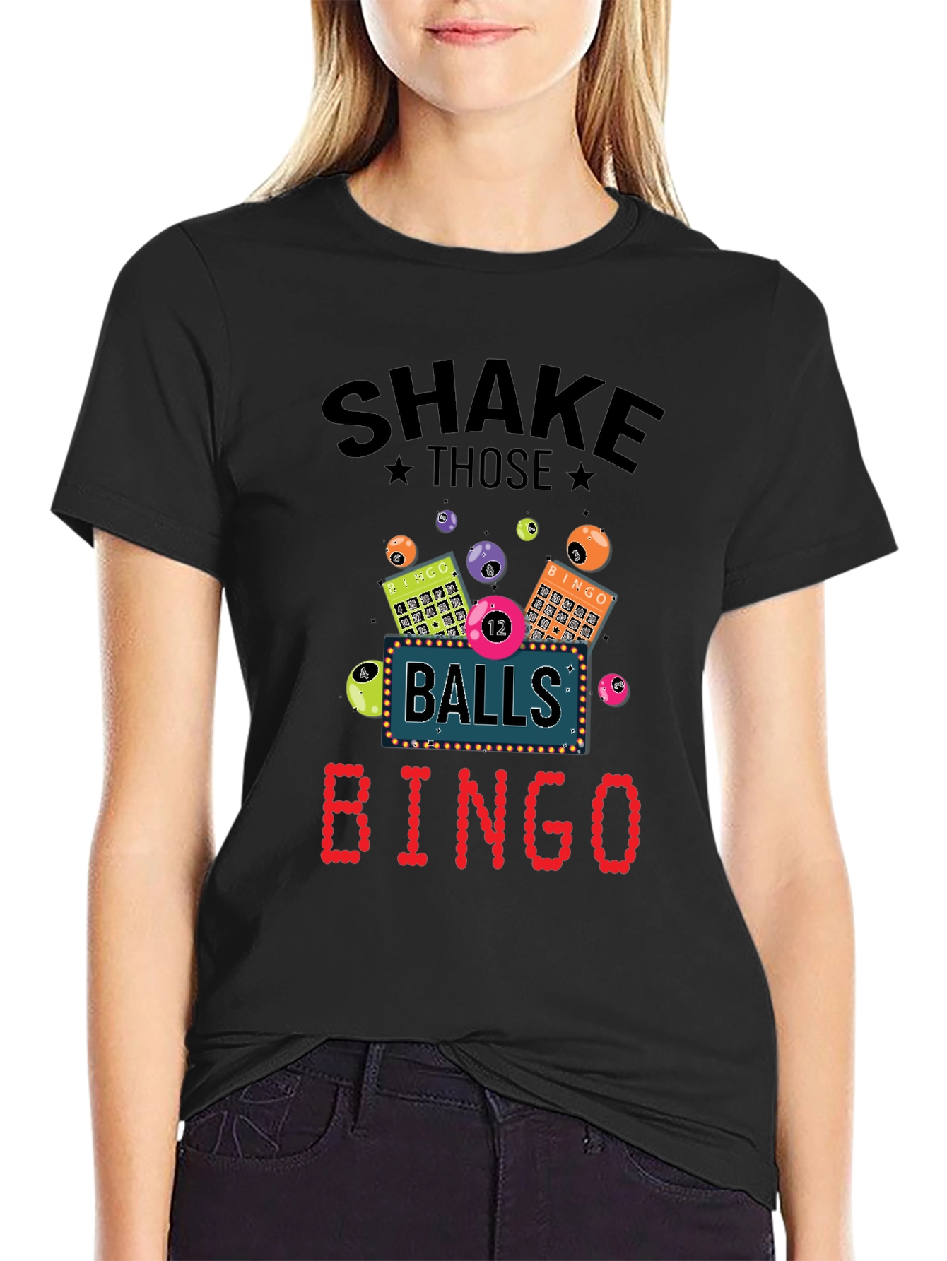 Shake Those Balls Bingo T-Shirt