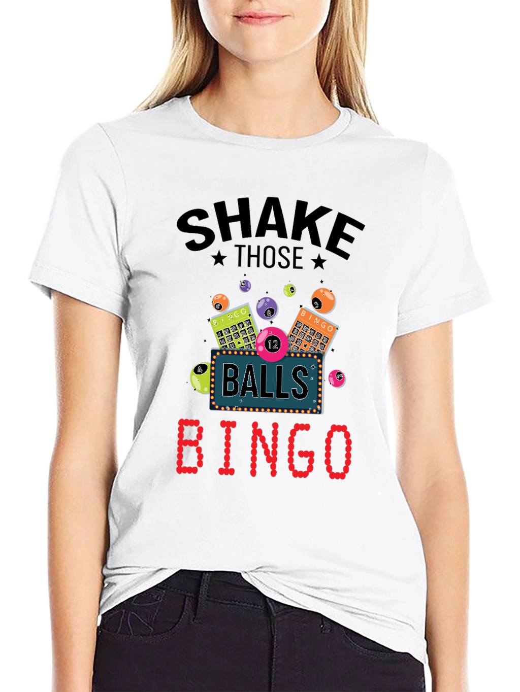 Shake Those Balls Bingo T-Shirt