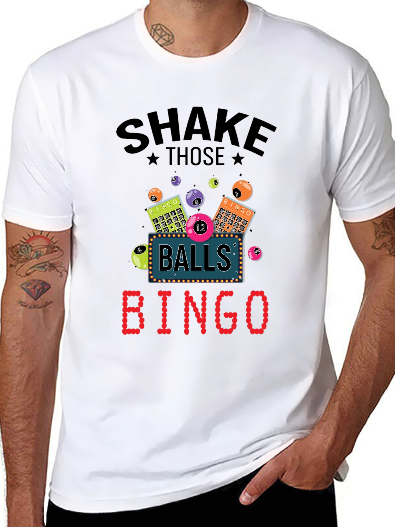 Shake Those Balls Bingo T-Shirt