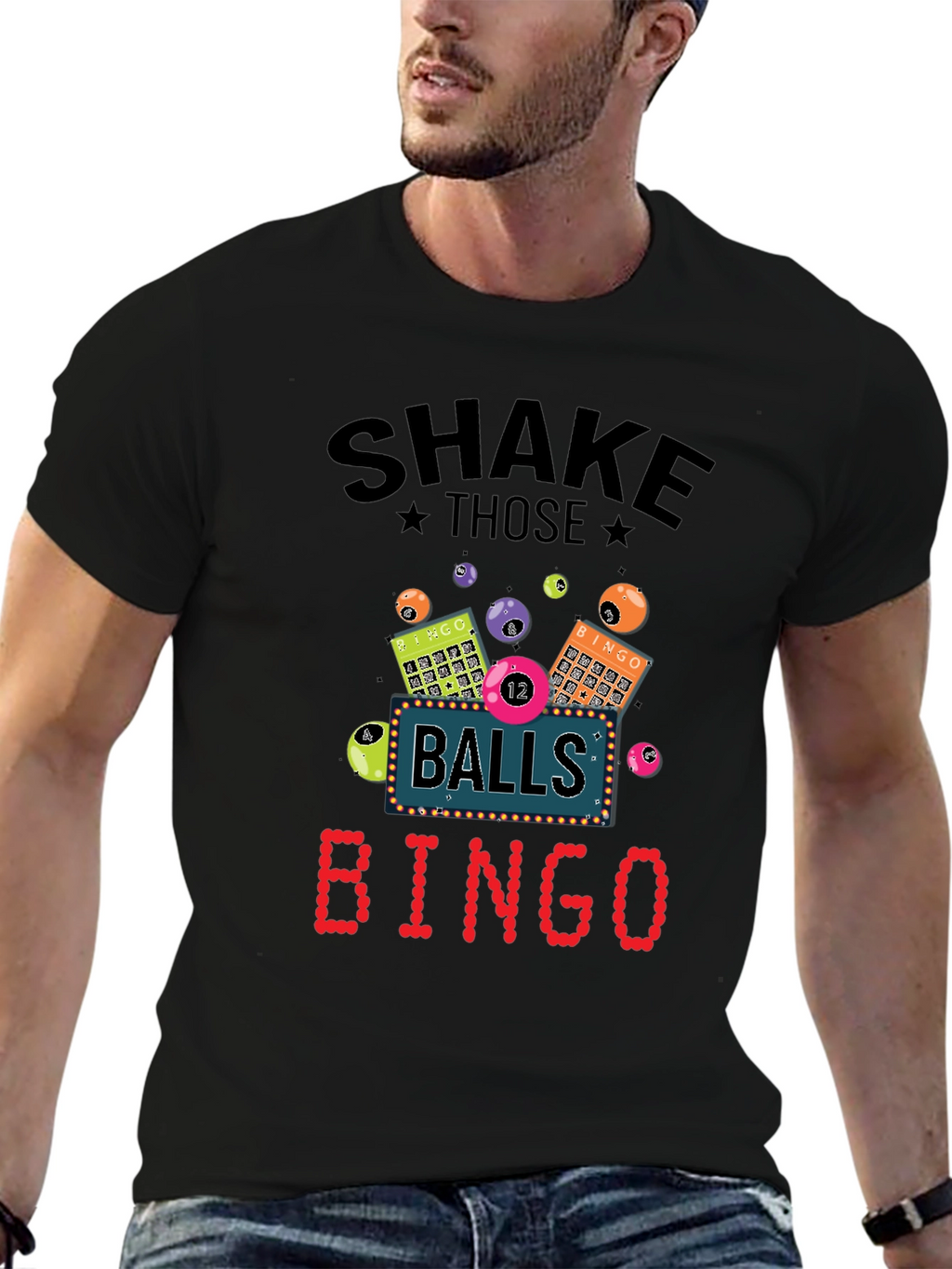 Shake Those Balls Bingo T-Shirt