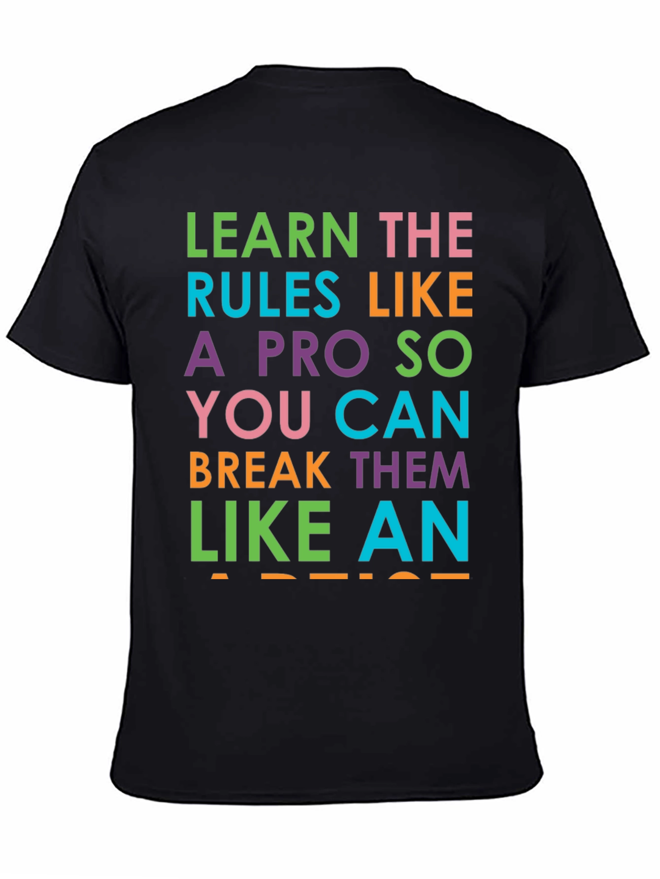 Learn the Rules Funny Graphic Tee